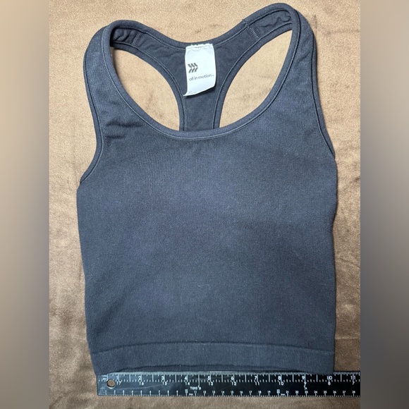 All in Motion Black Racerback Tank Size XS - Picture 2 of 7